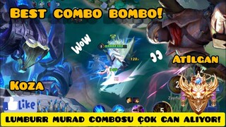 META LUMBURR İLE MURAD COMBO BOMBO!!! ARENA OF VALOR KOZA AOV LUMBURR GAMEPLAY - AOV/ ROV