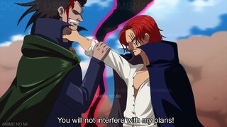 Shanks Humiliates Dragon and Reveals to be a Leader Above World Nobles - One Piece