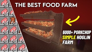 The Best Minecraft Food Farm 1.19 New Hoglin Farm