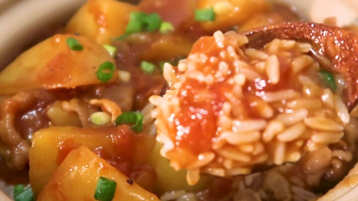 【Food】Rice & sauce are perfect together. Objections not accepted.