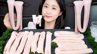 [ONHWA] Mukbang sumsum tulang sapi yang lembut!🤍🐮 *sumsum tulang sapi mentah