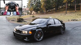 800HP BMW E39 M5 - The Legend | Forza Horizon 5 | Steering Wheel Gameplay