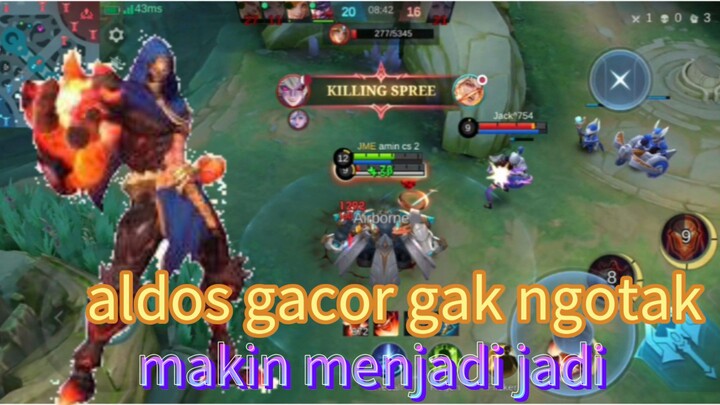 Aldous demege MLBB