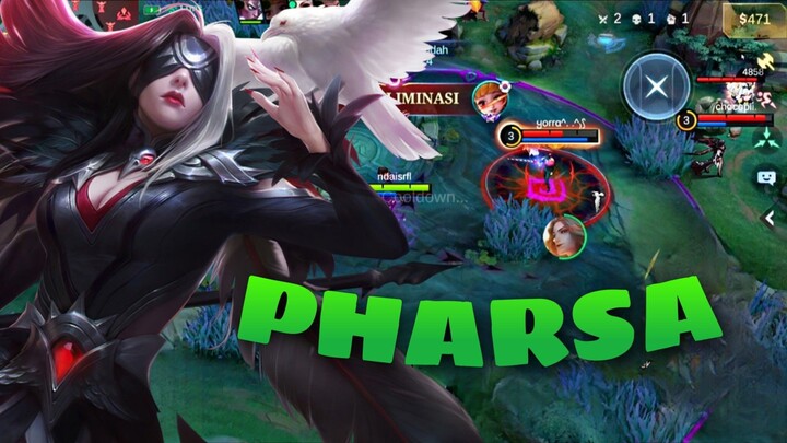Pharsa Acak acak Lawan dengan mudah 😱