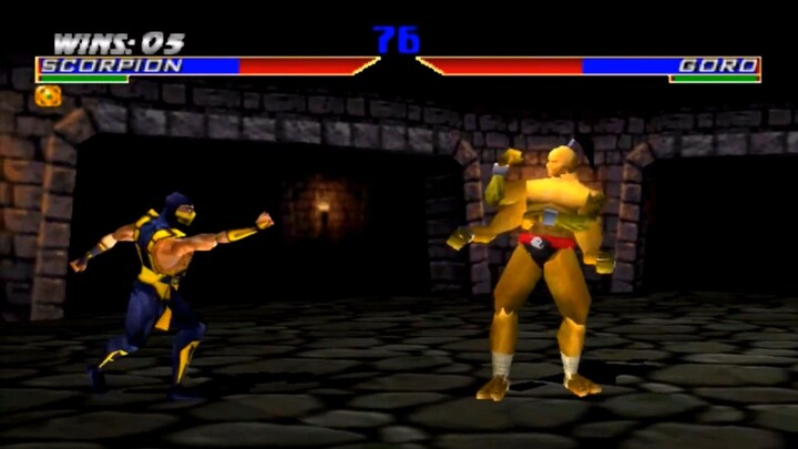 Mortal Kombat 4 - Playthrough (PSX)