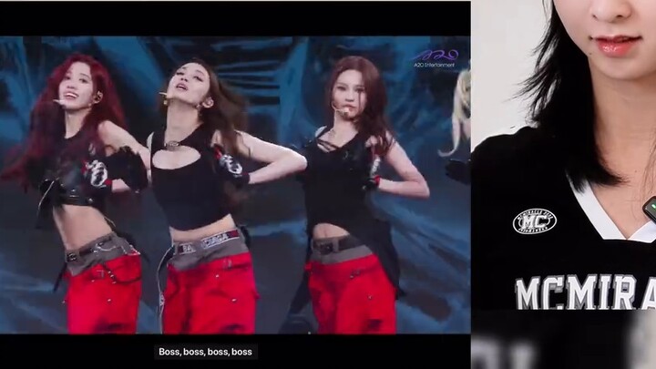 Lihat kekuatannya｜Reaksi versi panggung lagu baru Lee Soo Man dari girl grup Tiongkok A2O MAY BOSS