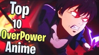 Top 10 Magic Anime With Overpowered Main Character (HINDI)