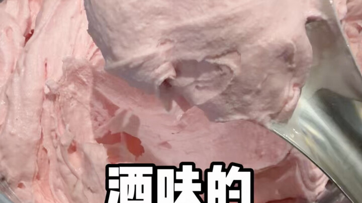 Be extremely careful with ice cream that smells like alcohol!
