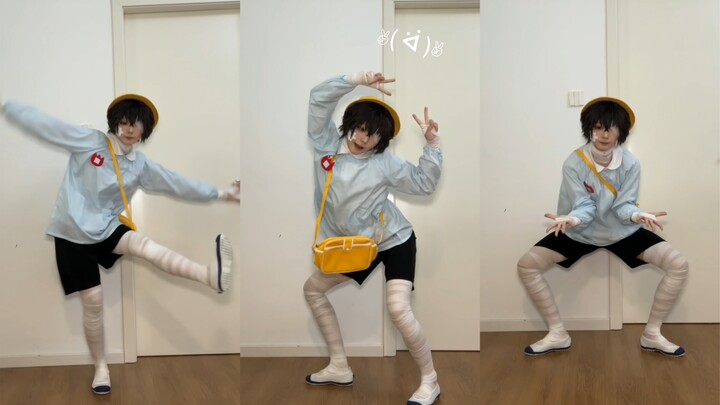 ˶╹ꇴ╹˶! Cô gái trẻ nhảy mottai!
