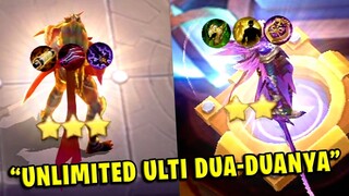 LING HAYABUSA UNLIMITED ULTI DUA-DUANYA! - Magic Chess Mobile Legends