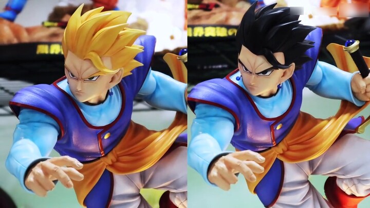 [美伢神饭] Lukisan asli → gambar, berapa langkah yang dibutuhkan "Pangeran Vegeta"?