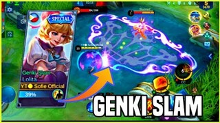 Lolita "Genki Slam" Limited Special Skin New Skills Effect Review | MLBB