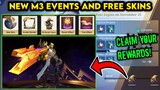 NEW M3 EVENT FOR FREE SKIN! CLAIM YOUR REWARDS NOW! - MLBB
