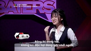 Phần tranh biện tiếng Anh cực "chất" của cựu thí sinh Trường Teen - Hoàng Mai Anh | The Debaters