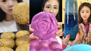 [ASMR] THÁNH ĂN ĐÁ| Ăn Đá lạnh, chocola đông lạnh đa màu sắc| Ice Eating MUKBANG SATİSFYİNG#335