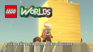 Legendary 1x1 Brick Location Guide - LEGO Worlds