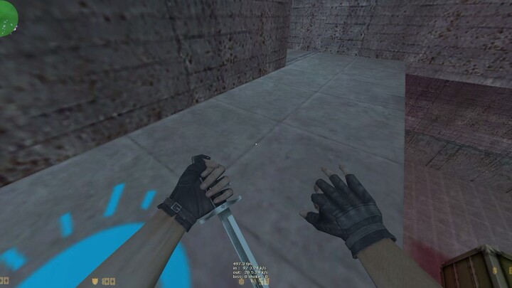Counter-Strike 1.6 Dropping the knife
