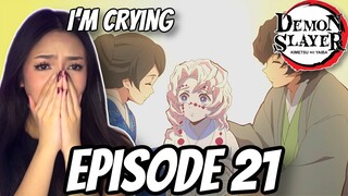 RUI'S TRAGIC BACKSTORY | Demon Slayer Episode 21 Reaction | Kimetsu no Yaiba 1x21