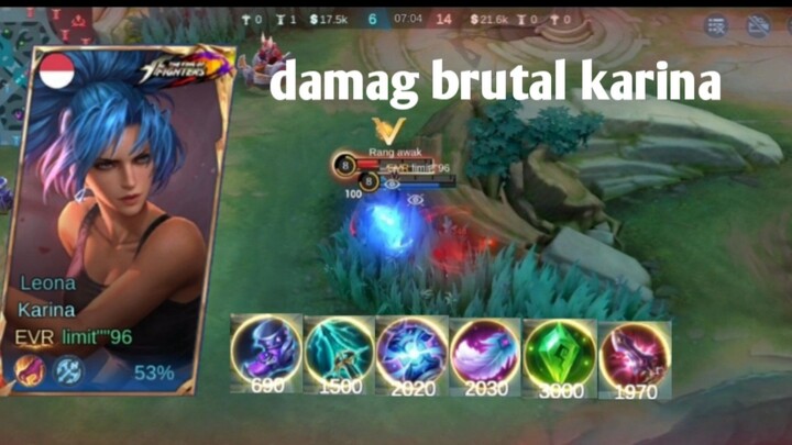 karina masih mantull damag nya