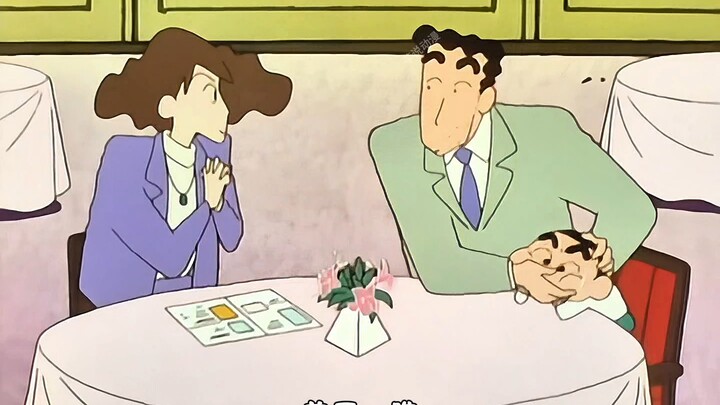 Crayon Shin-chan: Keluarga Nohara sampai tidak makan sehari demi balik modal dari prasmanan