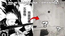 Drawing ( Part 1 ) - Kiko Satoru vs Mbah Sukuna Drawing || Jujutsu Kaisen