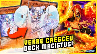 *NOVO DECK* MAGISTUS FAZ TUDO: FUSÃO, SINCRO, XYZ e LINK! - Yu-Gi-Oh! Duel Links #1996
