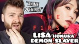 First Time Hearing LiSA "HOMURA" | Demon Slayer | THE FIRST TAKE | Reaction