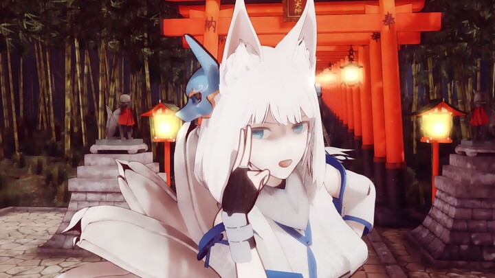 [MMD.3D]Azur Lane: Tarian IJN Kaga di Jepang