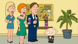 Stewie tells jokes to avoid black people