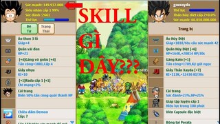 Ngọc Rồng Online - Đây Chính Là Cách Mở Skill 2 Cho Acc Gauxayda ^^!