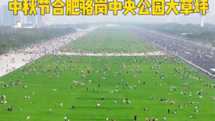 Hefei Central Park: The Great Lawn