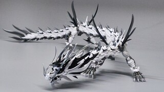 【模型制作】神型科技，白龙拼装注意事，修件说明书！你的大力金刚指还够用吗！？