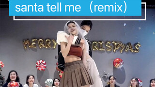 Santa Tell Me (Remix) ออกแบบท่าเต้นโดย ฮ่อง ฮ่อง