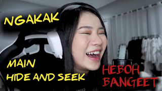 Ngakak ❗❗ main hide and seek !!! Heboh banget ❌