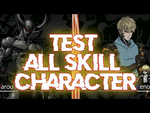 #PART2 ALL SKILL CHARACTER ONE PUNCH MAN PART 2 - MUGEN ONE PUNCH MAN