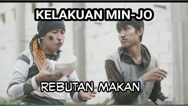 Rebutan makan ll Griyo Joglo Resto - komedi lucu cenut nut