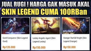 GAK MASUK AKAL ! DI APLIKASI INI JUAL SKIN LEGEND CUMA 100RBan !! TANPA MIKIR LANGSUNG GUA BELI