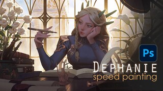 Dephanie - speed painting (Time-lapse)