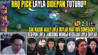 RRQ PICK LAYLA DIDEPAN SESEPUH LAYLA TUTURU!! REAKSI STREAMER RRQ HOSHI VS DEUS VULT GAMES OF FUTURE