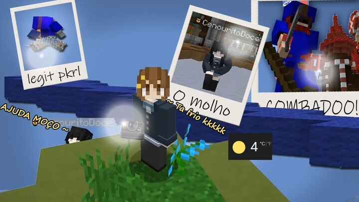 DOIS IDIOTAS  TENTANDO GRAVAR BEDWARS AS 3AM!