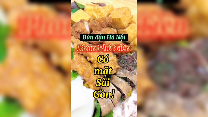 Bún đậu Hà Nội đã có mặt ở Sài Gòn