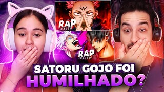 Reagimos a Infinito (Fushiguro Toji vs Satoru Gojo) e​ Santuário Malevolente (Sukuna) | Kaito