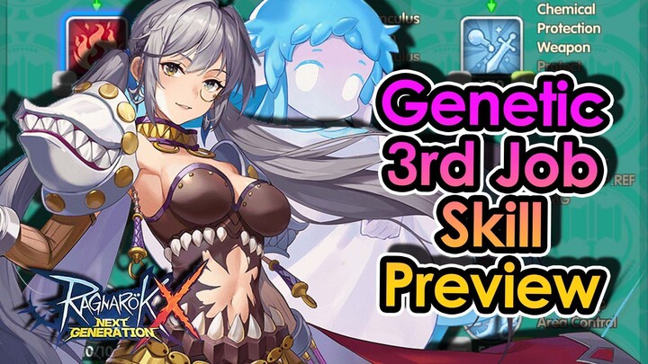 [ROX Global] Genetic 3rd Job Skills Are UNEXPECTED! Full Skill Breakdown | King Spade