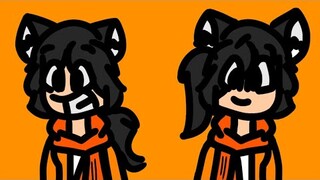 Anthony Shuffle R6 dance but my hair is different Roblox