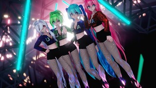 ▌MMD ▌◤•SUGAR FREE•◥ ◈Haku·Gumi·Miku·Luka◈ ～60FPS～