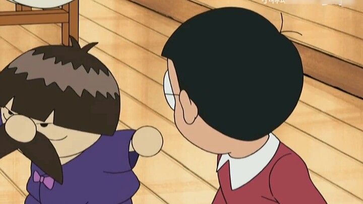 Doraemon: Nobita happily walked into the door of desire, and the twists and turns of the road made h