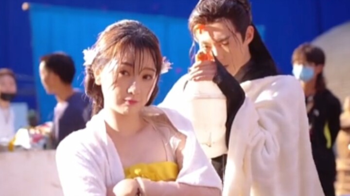 [虞书欣 & Wang Hedi] This couple’s chemistry is so real that I’m starting to suspect they’ll announce t