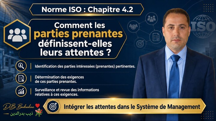 Comment les parties prenantes définissent-elles Chapitre  4.2 .