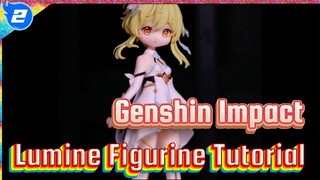 [Clay Figurine] Genshin Impact Lumine Polymer Clay Figurine Tutorial_2