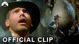 Indiana Jones Boulder Chase Escape ft. Harrison Ford | Paramount Movies